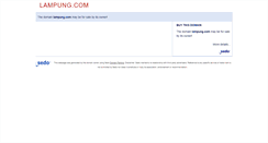 Desktop Screenshot of lampung.com